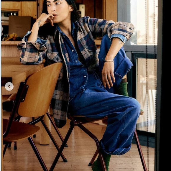 imogene + willie ellie plaid tuolumne xs - Picture 3 of 12